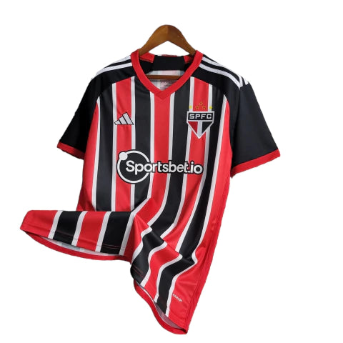 Camisa São Paulo II 23/24 - Torcedor Adidas Masculina - Vermelho e Preto