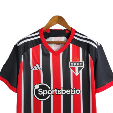 Camisa São Paulo II 23/24 - Torcedor Adidas Masculina - Vermelho e Preto