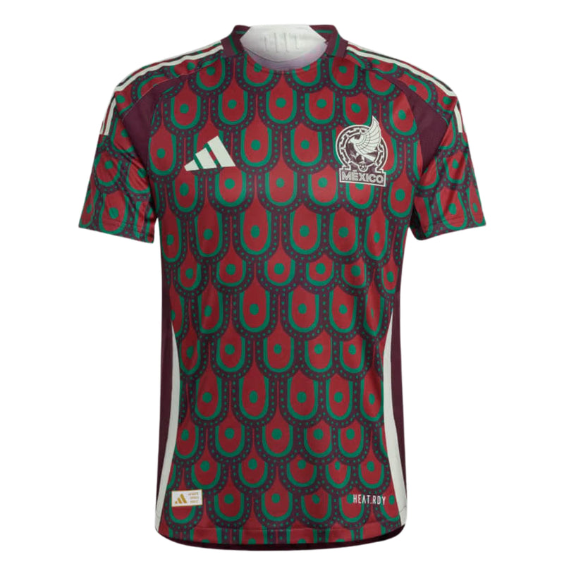 Camisa Seleção México I 2024 Adidas Copa América - Grená