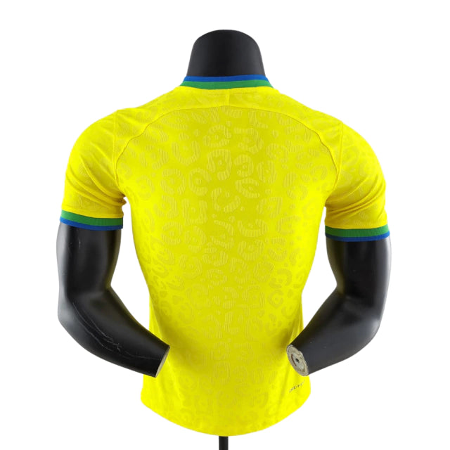 Camisa Seleção Brasileira I 2022 Jogador Nike Masculina - Amarela