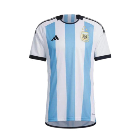 Camisa Argentina Home 2022 Torcedor Adidas Masculina - Branca e Azul