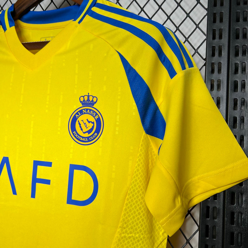 Camisa Al-Nassr I 24/25 Adidas Masculina - Amarelo