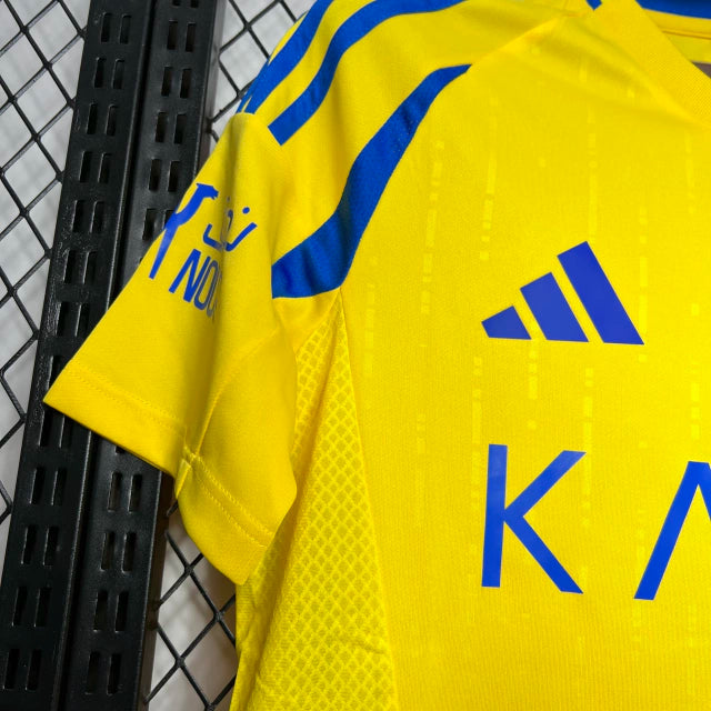 Camisa Al-Nassr I 24/25 Adidas Masculina - Amarelo