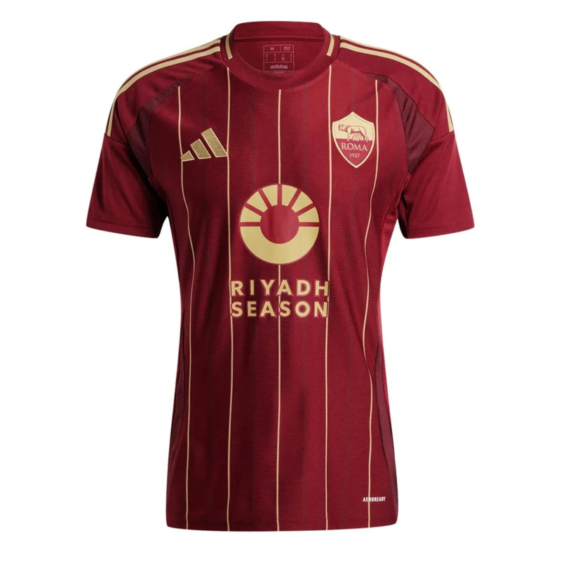 Camisa AS Roma I 24/25 Adidas Masculina - Vermelho