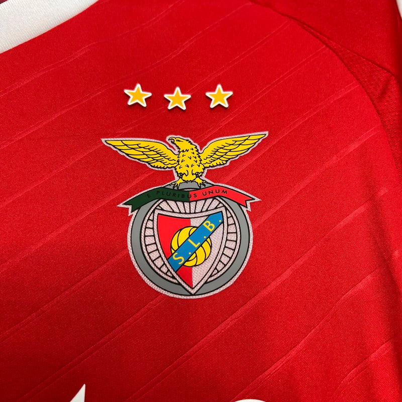 Camisa Benfica I 24/25 Adidas Masculina - Vermelho