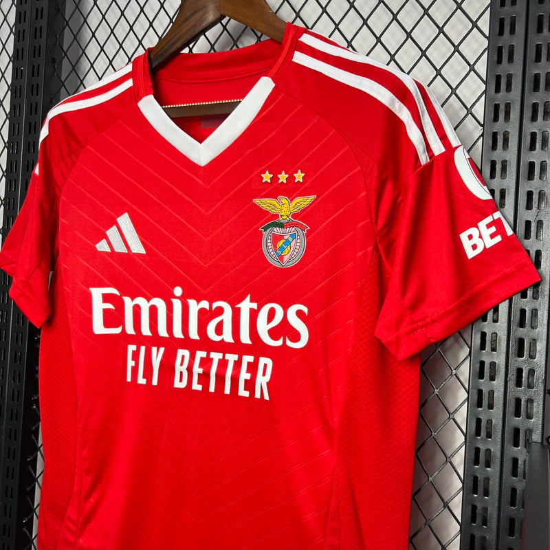 Camisa Benfica I 24/25 Adidas Masculina - Vermelho