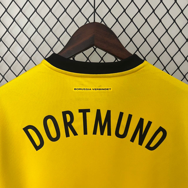 Camisa Borussia Dortmund I 24/25 - Torcedor Puma Masculina - Amarelo