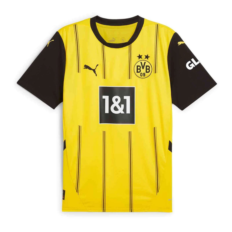 Camisa Borussia Dortmund I 24/25 - Torcedor Puma Masculina - Amarelo