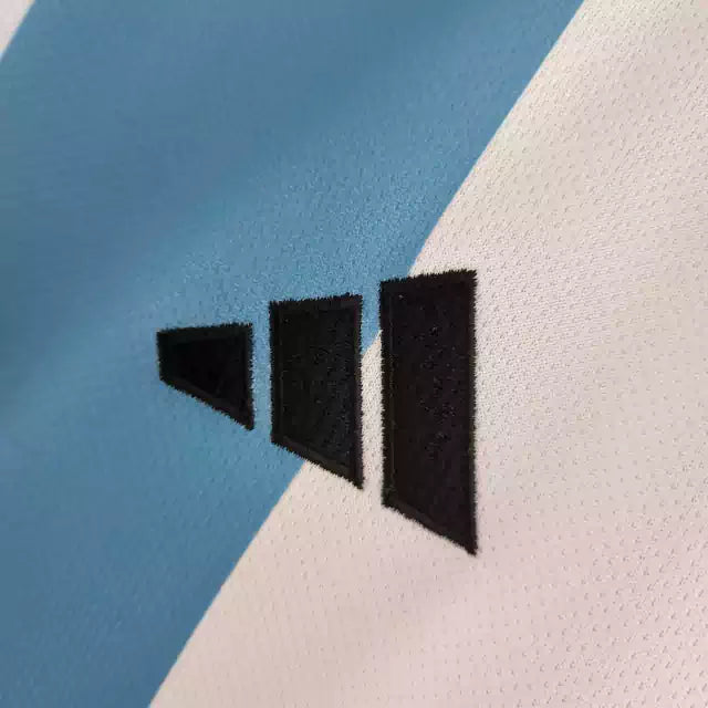 Camisa Argentina Home 2022 Torcedor Adidas Masculina - Branca e Azul