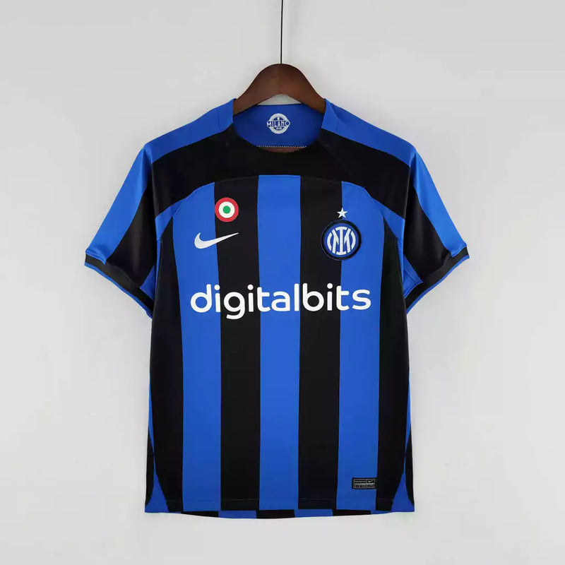 Camisa Inter de Milão Home 22/23 Torcedor Nike Masculina - Azul Royal