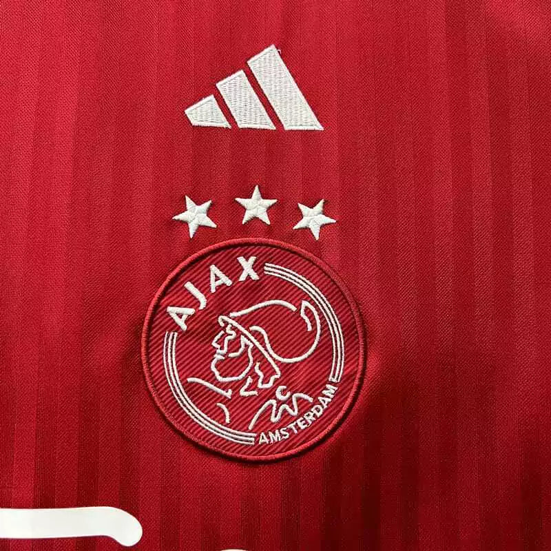 Camisa Ajax Home 23/24 Adidas Masculina s/n° Vermelha