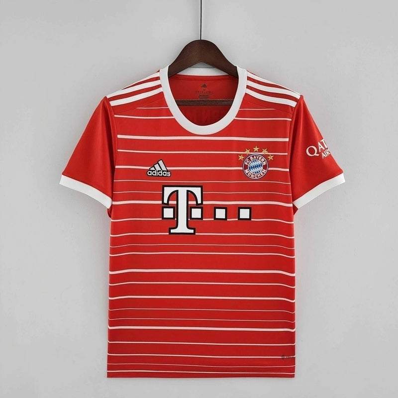 Camisa Bayern Munique Home 22/23 Adidas Masculina Torcedor Vermelha