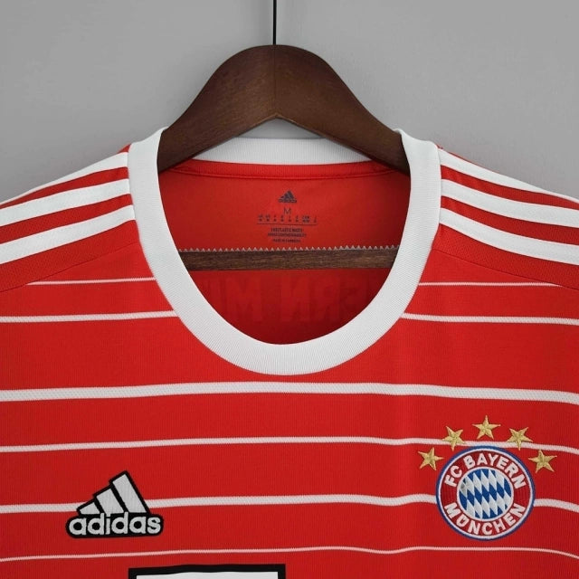 Camisa Bayern Munique Home 22/23 Adidas Masculina Torcedor Vermelha