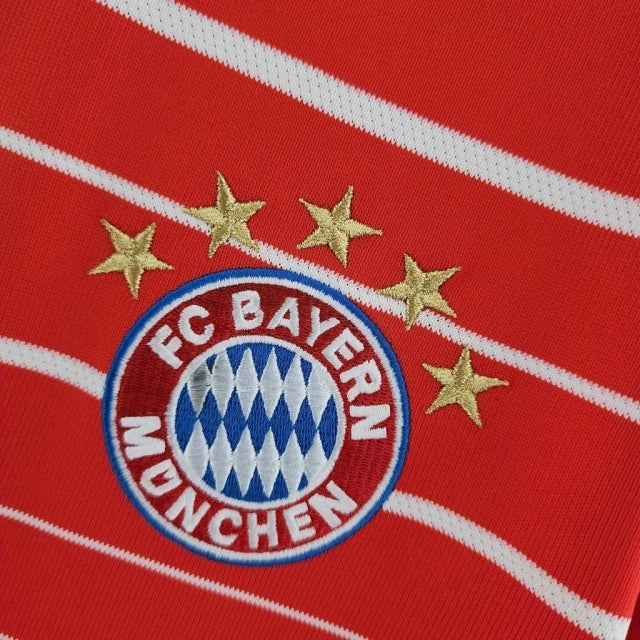 Camisa Bayern Munique Home 22/23 Adidas Masculina Torcedor Vermelha