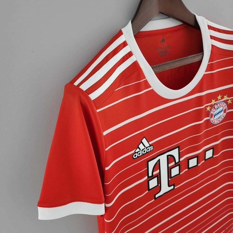 Camisa Bayern Munique Home 22/23 Adidas Masculina Torcedor Vermelha