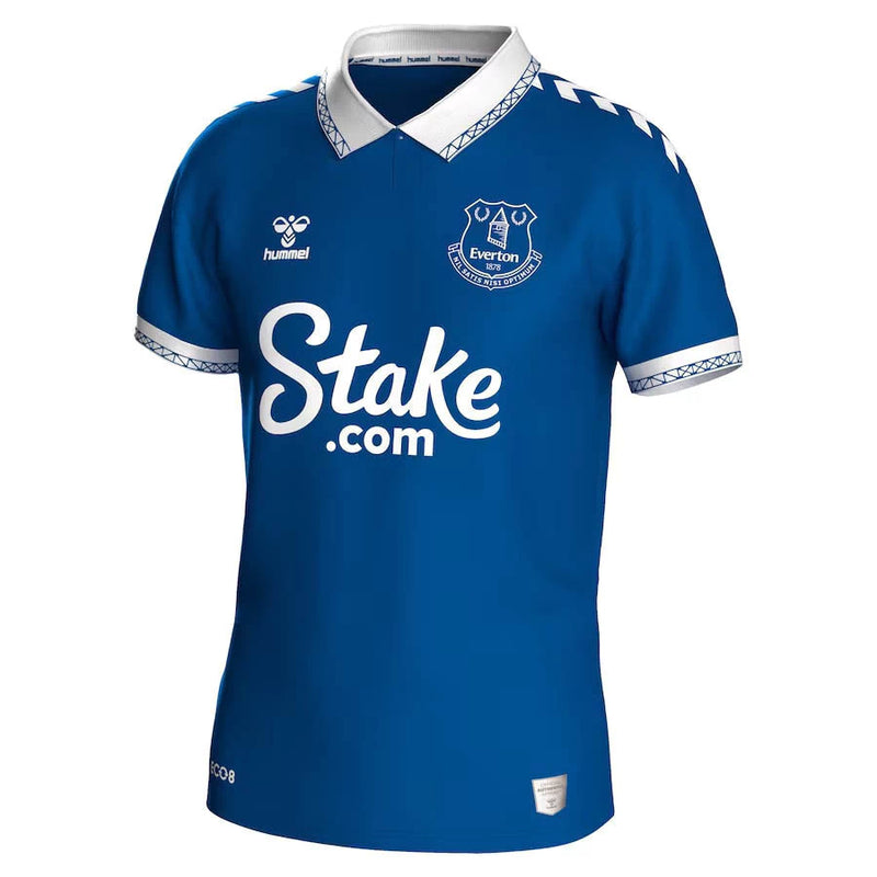 Camisa Everton Home 23/24 Hummel Masculina S/N° - Azul