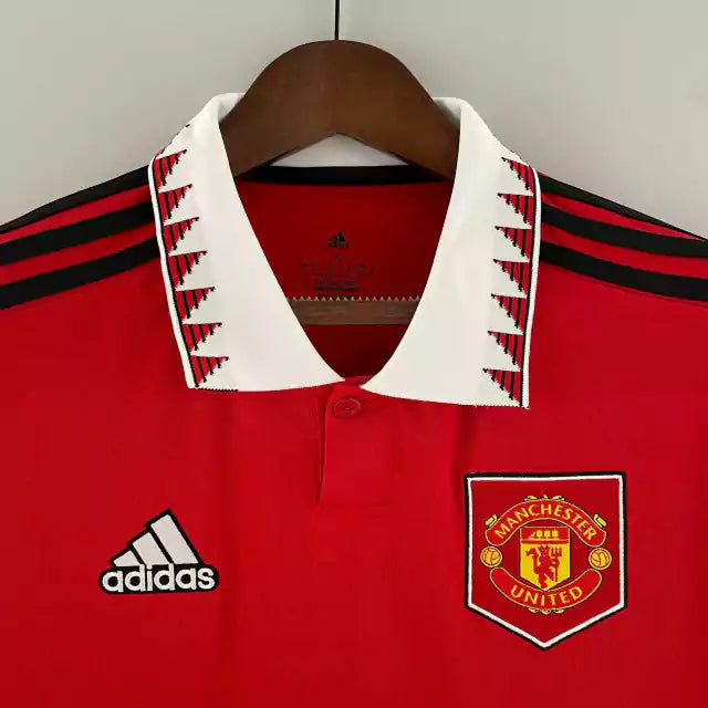 Camisa Manchester United Home 22/23 Torcedor Adidas Masculina - Vermelha