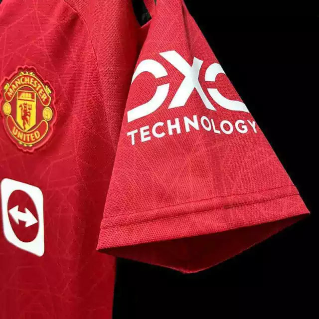 Camisa Manchester United Home 23/24 - Torcedor Adidas Masculina - Vermelho