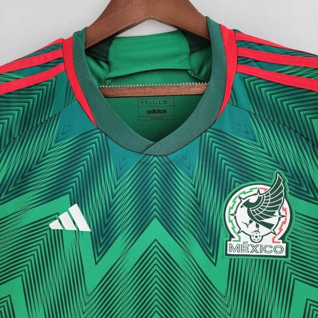 Camisa México Home 2022 Torcedor Adidas Masculina - Verde