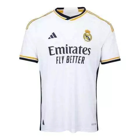 Camisa Real Madrid I 23/24 Torcedor Adidas Masculina - Branco