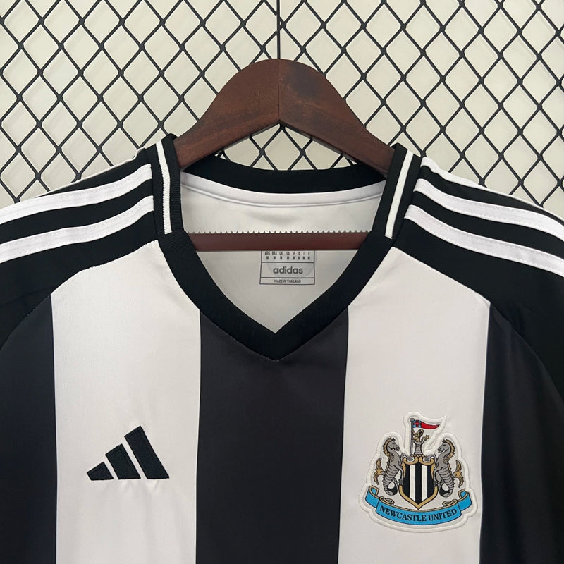 Camisa Newcastle I 24/25 Adidas Masculina - Preto e Branco