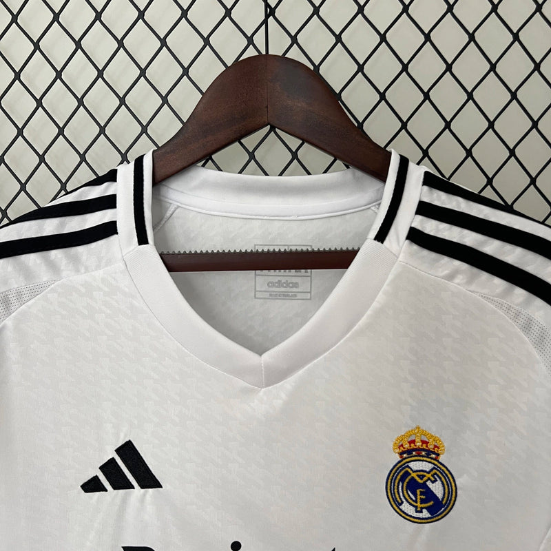 Camisa Real Madrid I 24/25 Torcedor Adidas Masculina - Branco