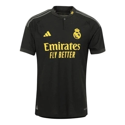 Camisa Real Madrid Third 23/24 Adidas Masculina s/n° Preta