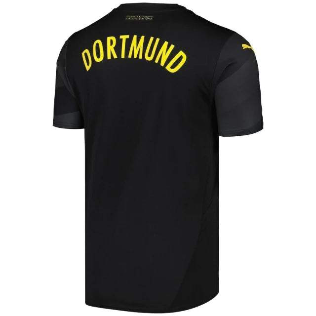 Camisa Borussia Dortmund Away 2024/25 Torcedor Puma Masculina - Preto