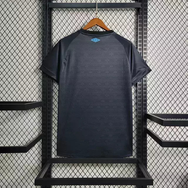 Camisa Grêmio III 23/24 Torcedor Umbro Masculina - Preto e Azul