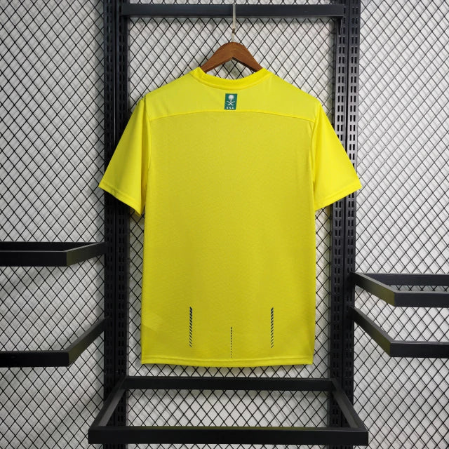 Camisa Al-Nassr 23/24 Torcedor Masculina - Amarela