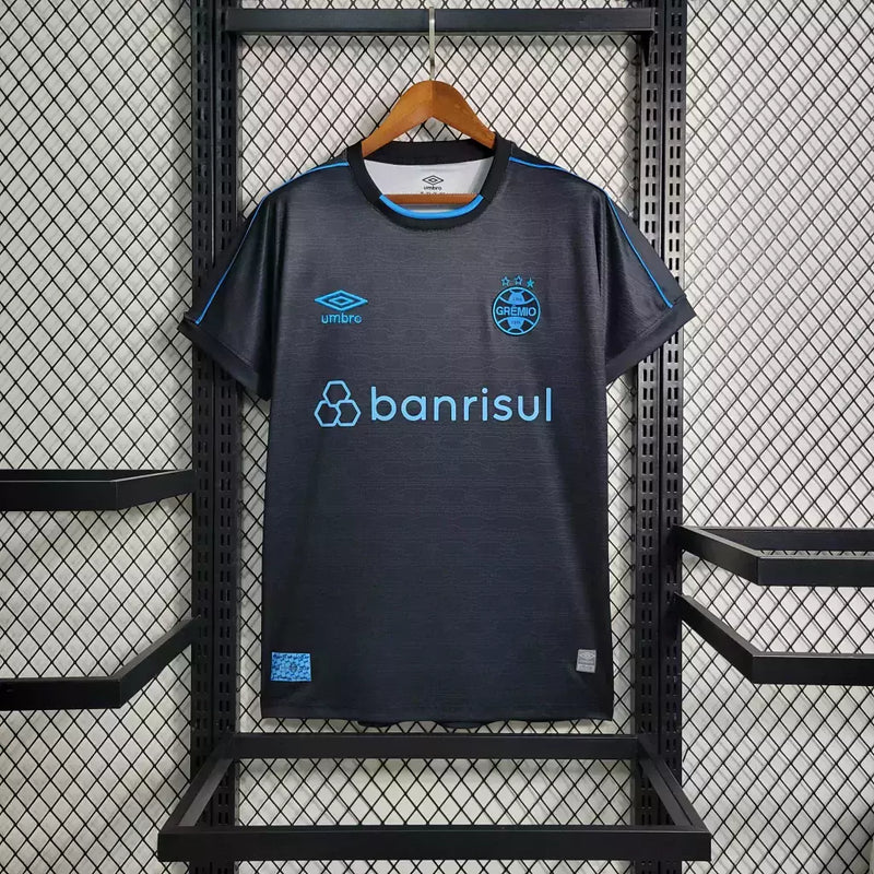 Camisa Grêmio III 23/24 Torcedor Umbro Masculina - Preto e Azul