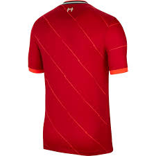 Camisa Liverpool Home 21/22 Nike Masculina - Vermelha