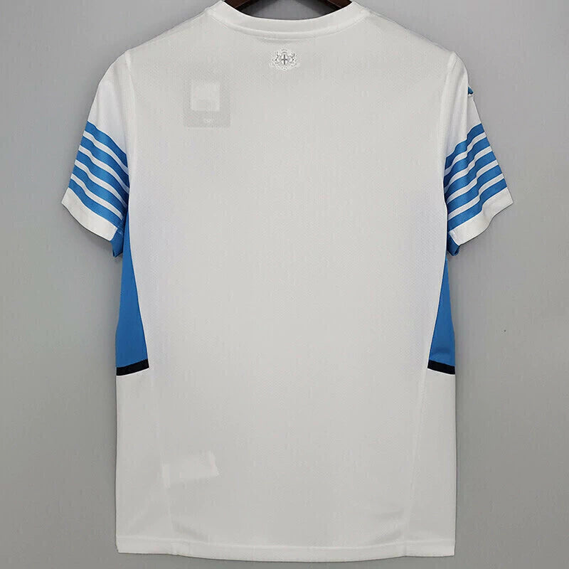 Camisa Olympique de Marseille I 21/22 Branca e Azul - Puma