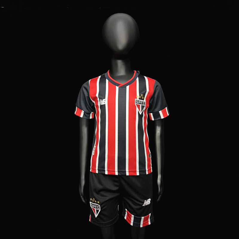 Kit Infantil São Paulo 24/25 - New Balance - Tricolor