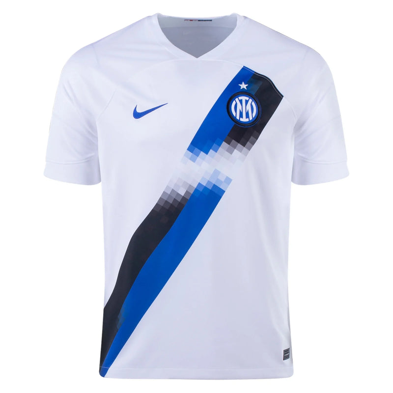 Camisa Inter de Milão Branca Com Faxia 22/23 Torcedor Nike Masculina