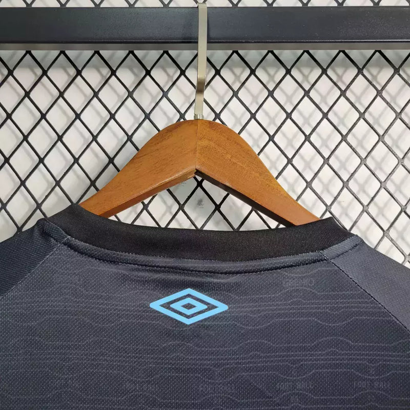 Camisa Grêmio III 23/24 Torcedor Umbro Masculina - Preto e Azul