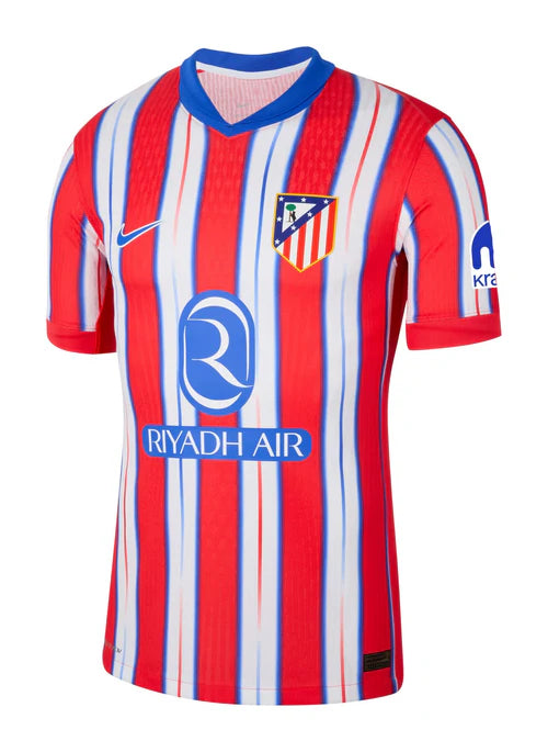 Camisa Atlético de Madrid Home 24/25 Torcedor Nike Masculina - Vermelho e Branco