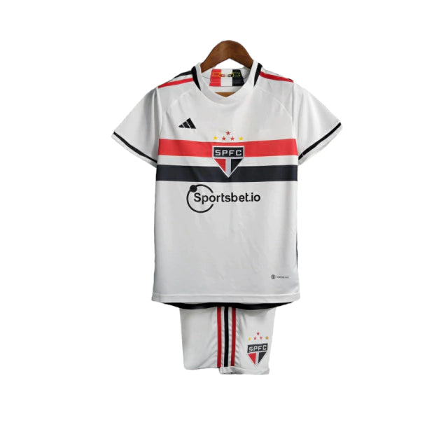 Kit Infantil São Paulo I Adidas 23/24 - Branco