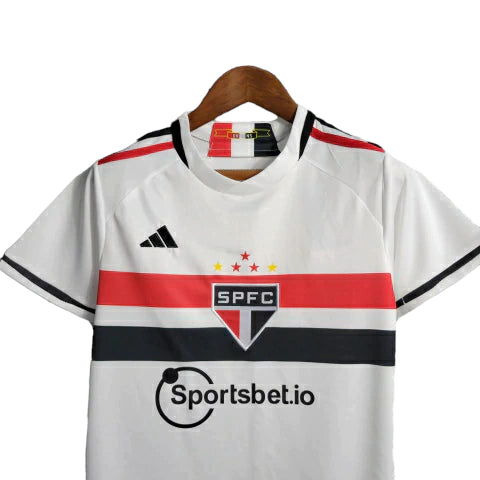 Kit Infantil São Paulo I Adidas 23/24 - Branco