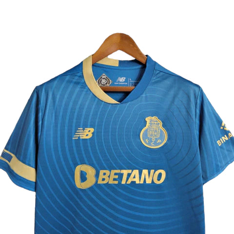 Camisa Porto Away 23/24 - Torcedor New Balance Masculina - Azul