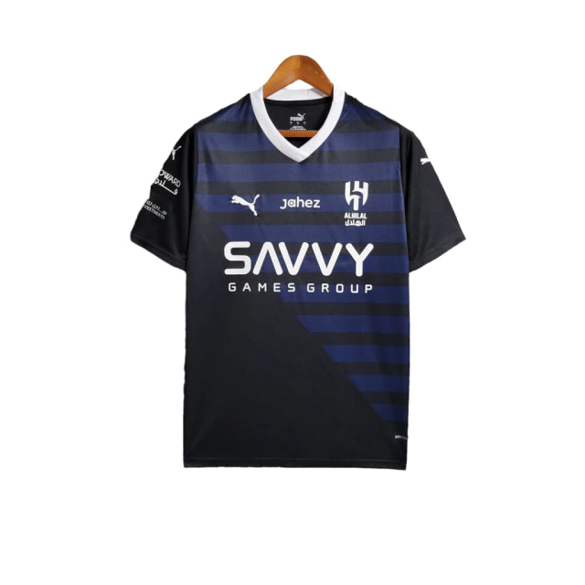 Camisa Al-Hilal III 23/24 - Torcedor Puma Masculina - Azul e Preto