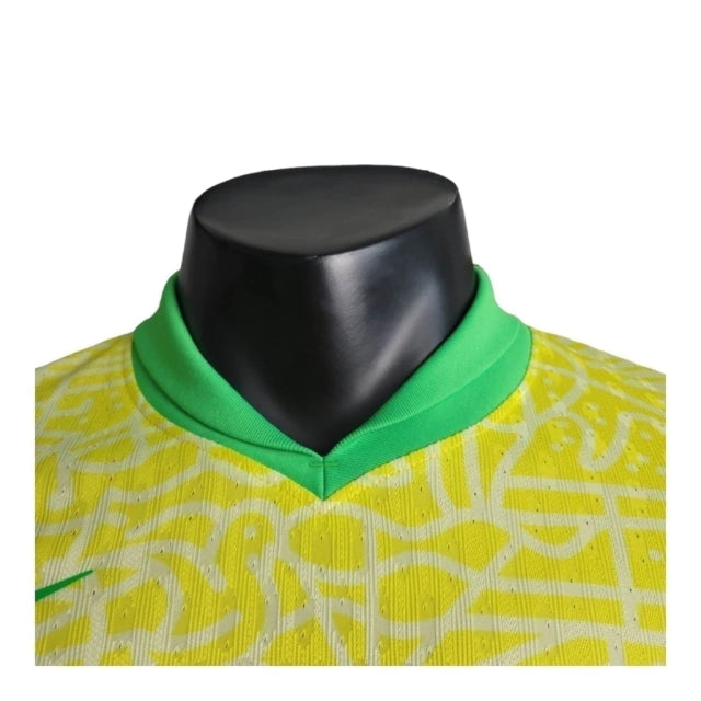 Camisa Seleção Brasileira I 24/25 - Jogador Nike Masculina - Amarela