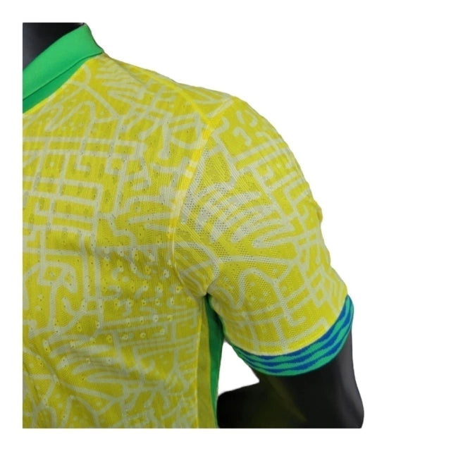 Camisa Seleção Brasileira I 24/25 - Jogador Nike Masculina - Amarela