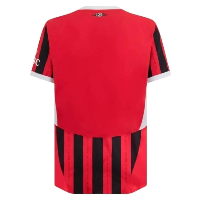 Camisa AC Milan I 24/25 - Torcedor Puma Masculina - Vermelha e Preta