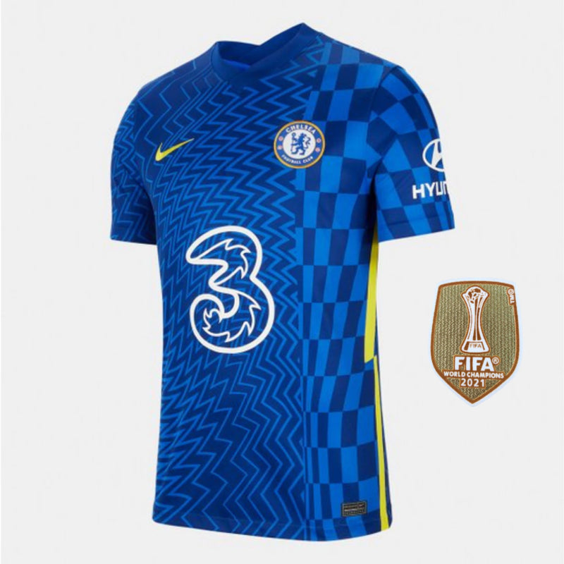 Camisa Chelsea Home 20/21 Torcedor Nike Masculina - Azul