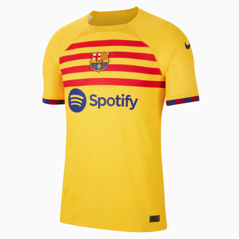 Camisa Barcelona IV 23/24 Torcedor Nike Masculina - Amarela