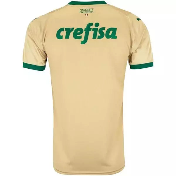 Camisa Palmeiras Torcedor - Temporada 24/25 - Dourada - Crefisa