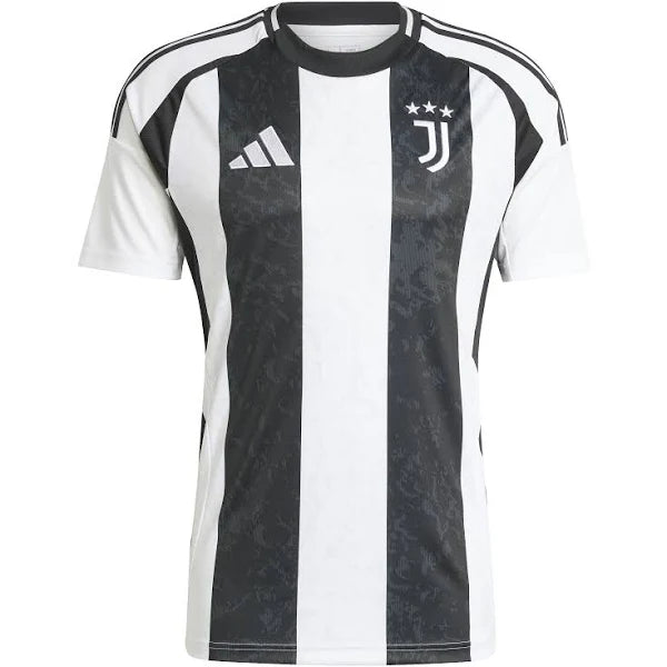 Camisa Juventus I 24/25 - Torcedor Adidas Masculina - Preto e Branco