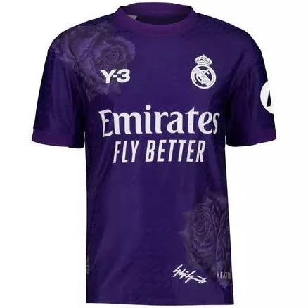 Camisa Real Madrid 23/24 Y3 Masculina Torcedor - Roxo