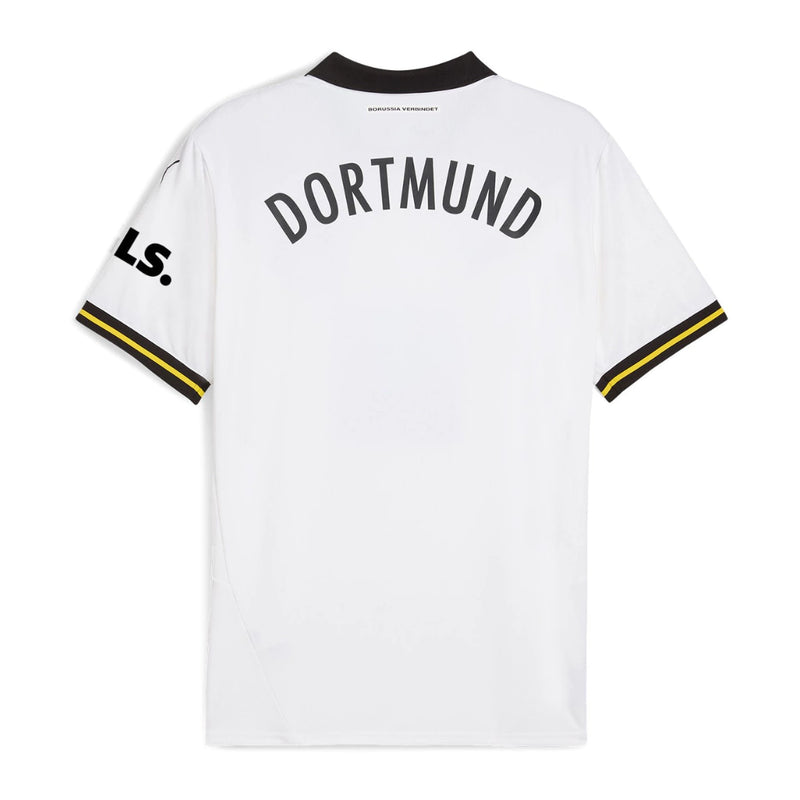 Camisa Borussia Dortmund III 24/25 Puma Masculina - Branco